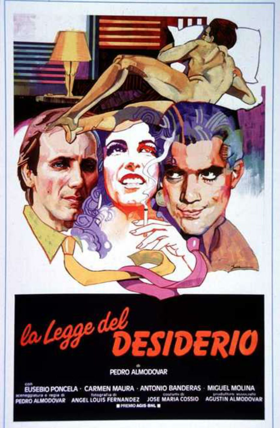 LA LEGGE DEL DESIDERIO – Pedro ALMODOVAR